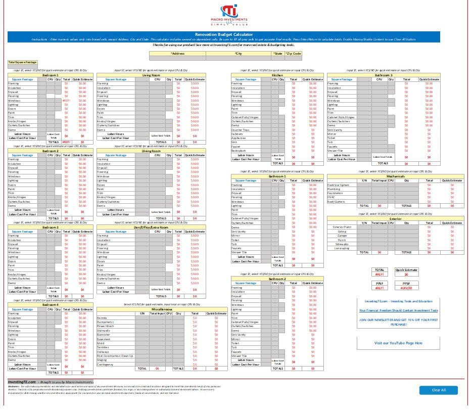 d&eacute;couvrez comment &eacute;tablir un budget r&eacute;novation pr&eacute;cis pour vos travaux, avec des conseils pratiques pour optimiser vos d&eacute;penses et r&eacute;ussir votre projet immobilier.