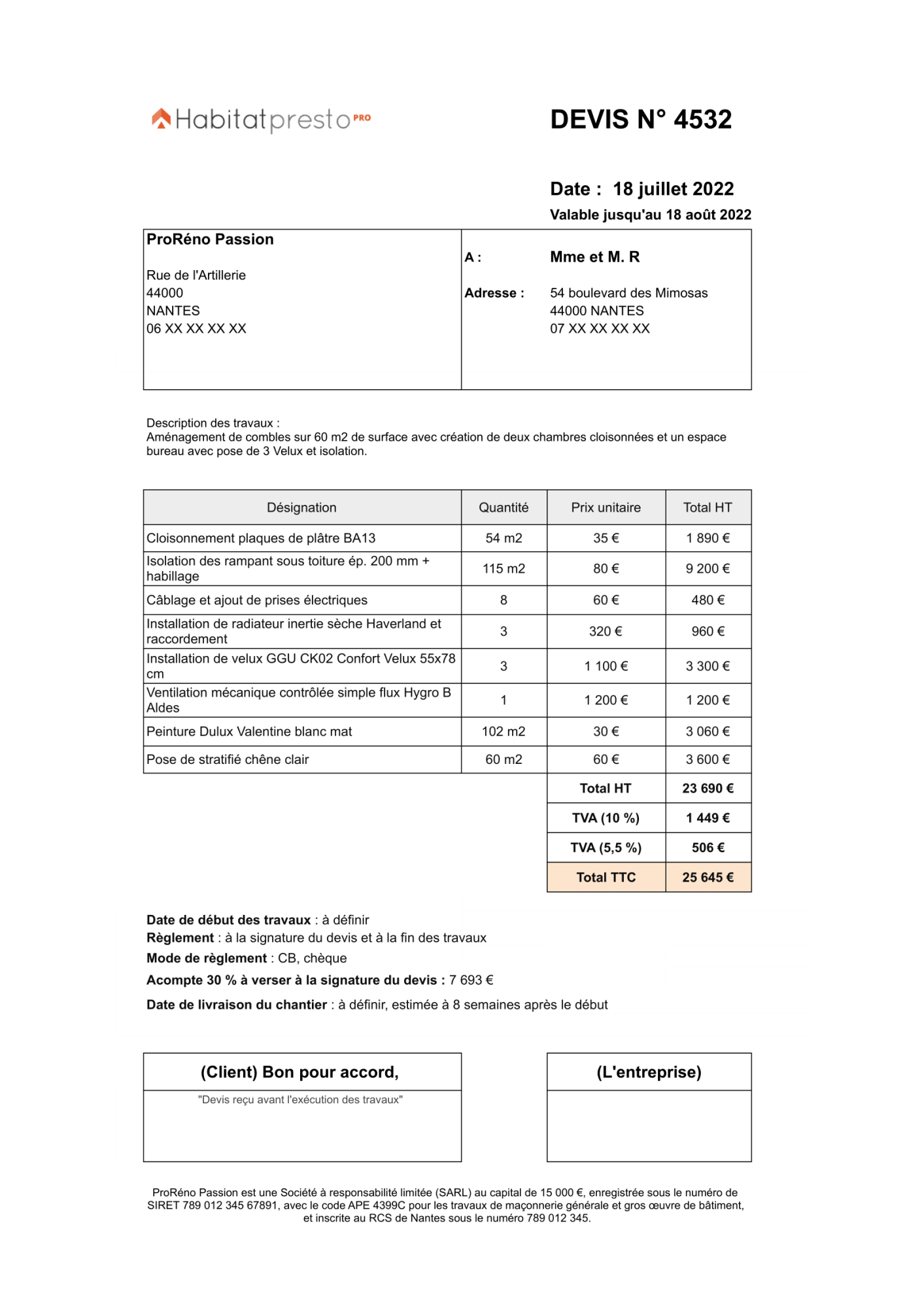 obtenez rapidement un devis personnalisé pour la rénovation de votre maison ou appartement à garches. comparez les prix, découvrez des artisans qualifiés et réalisez votre projet en toute sérénité.